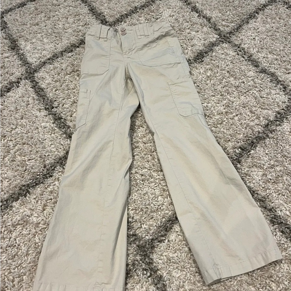 Vanilla Star Kids Light Tan Cargo Jeans